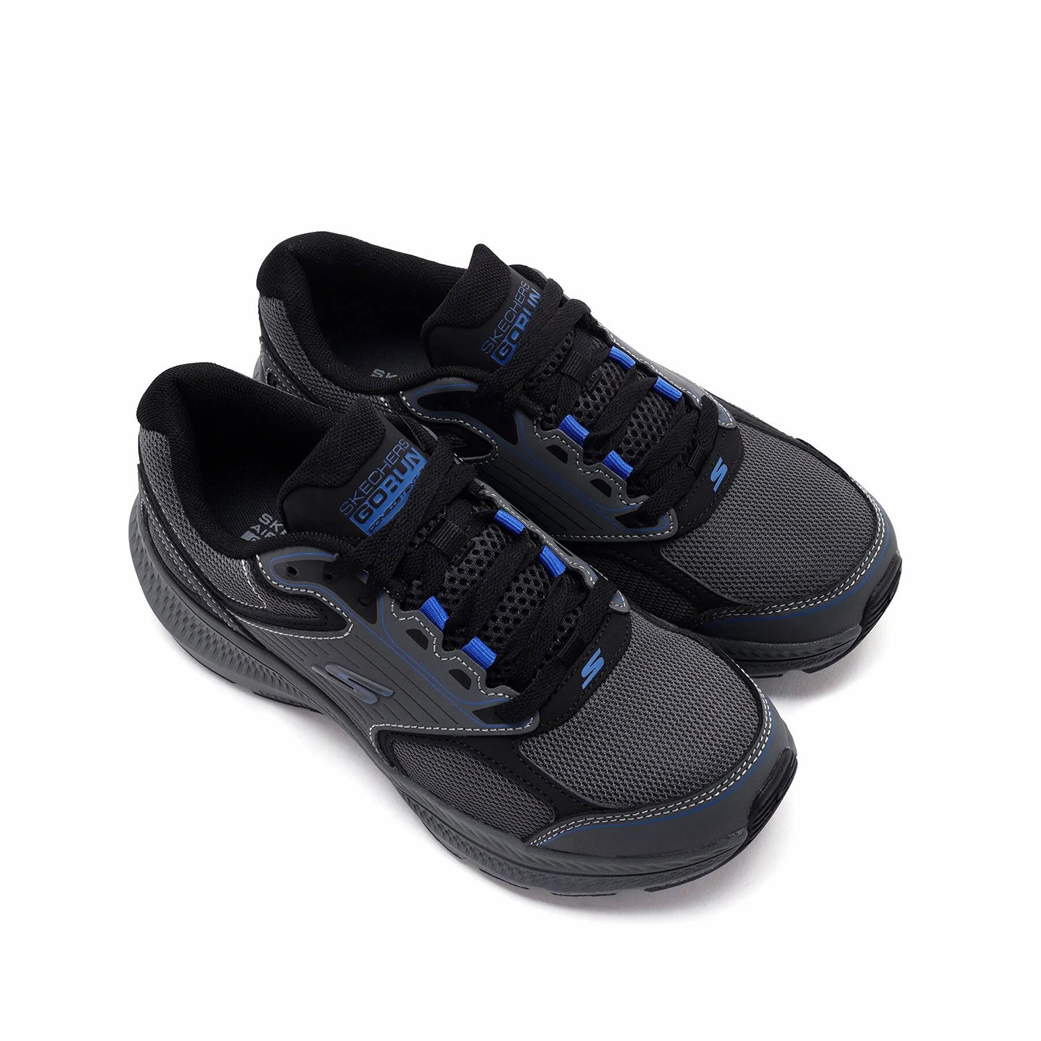 SkechersGo Run Consistent Erkek Koşu Ayakkabısı Gri - Mavi