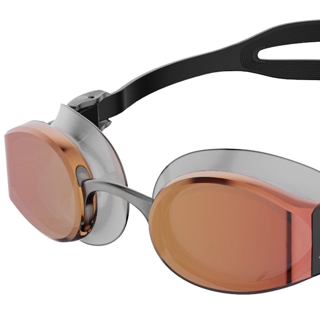 Speedo Mariner Pro Aynalı Yetişkin Yüzücü Gözlüğü Black - Orange