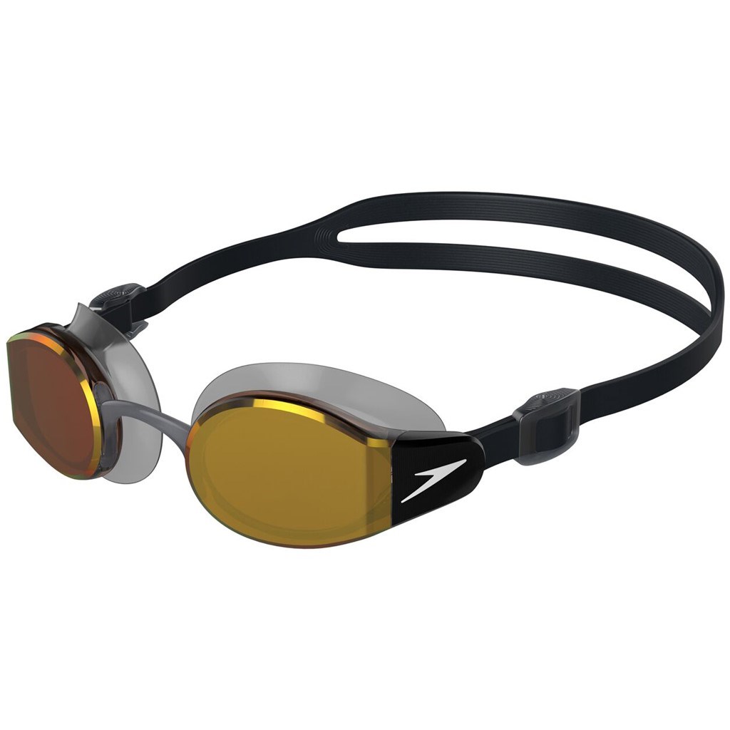 Speedo Mariner Pro Aynalı Yetişkin Yüzücü Gözlüğü Black - Orange