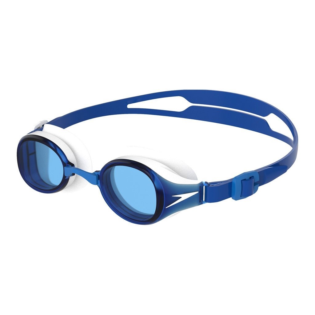 Speedo Hydropure Yüzücü Gözlüğü Beyaz - Mavi