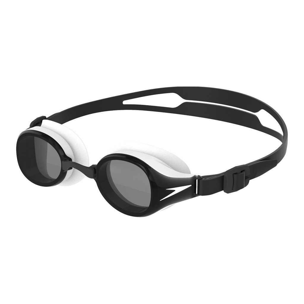 Speedo Hydropure Yüzücü Gözlüğü Beyaz - Siyah