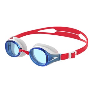 Speedo Hydropure Çocuk Yüzücü Gözlüğü Beyaz - Mavi