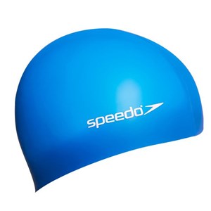 Speedo Silikon Çocuk Yüzücü Bonesi Mavi