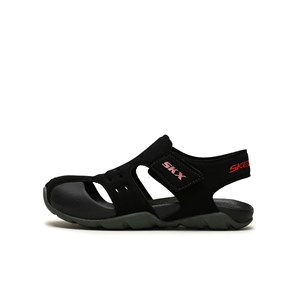 Skechers Side Wave Çocuk Sandalet Ayakkabı Siyah