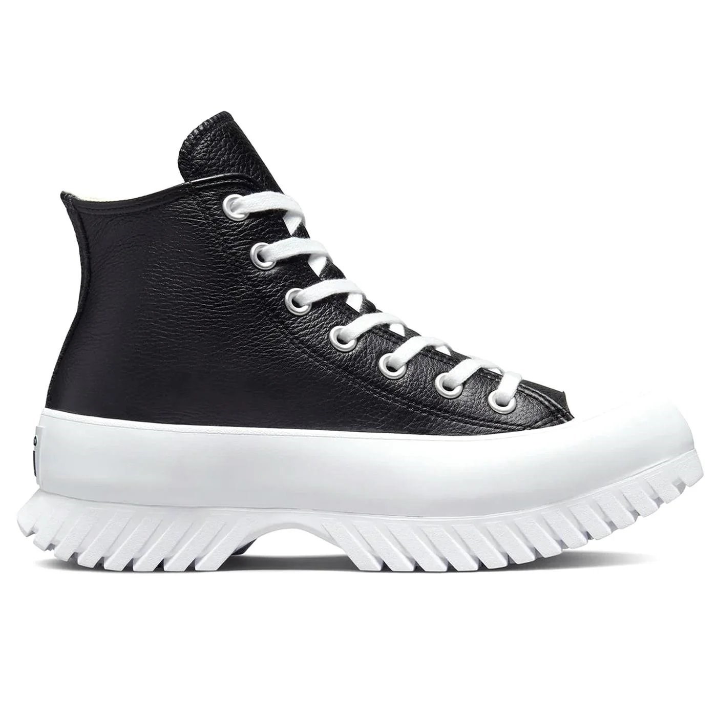 Converse Chuck Taylor All Star Lugged 2.0 Leather Kadın Sneaker Ayakkabı Siyah