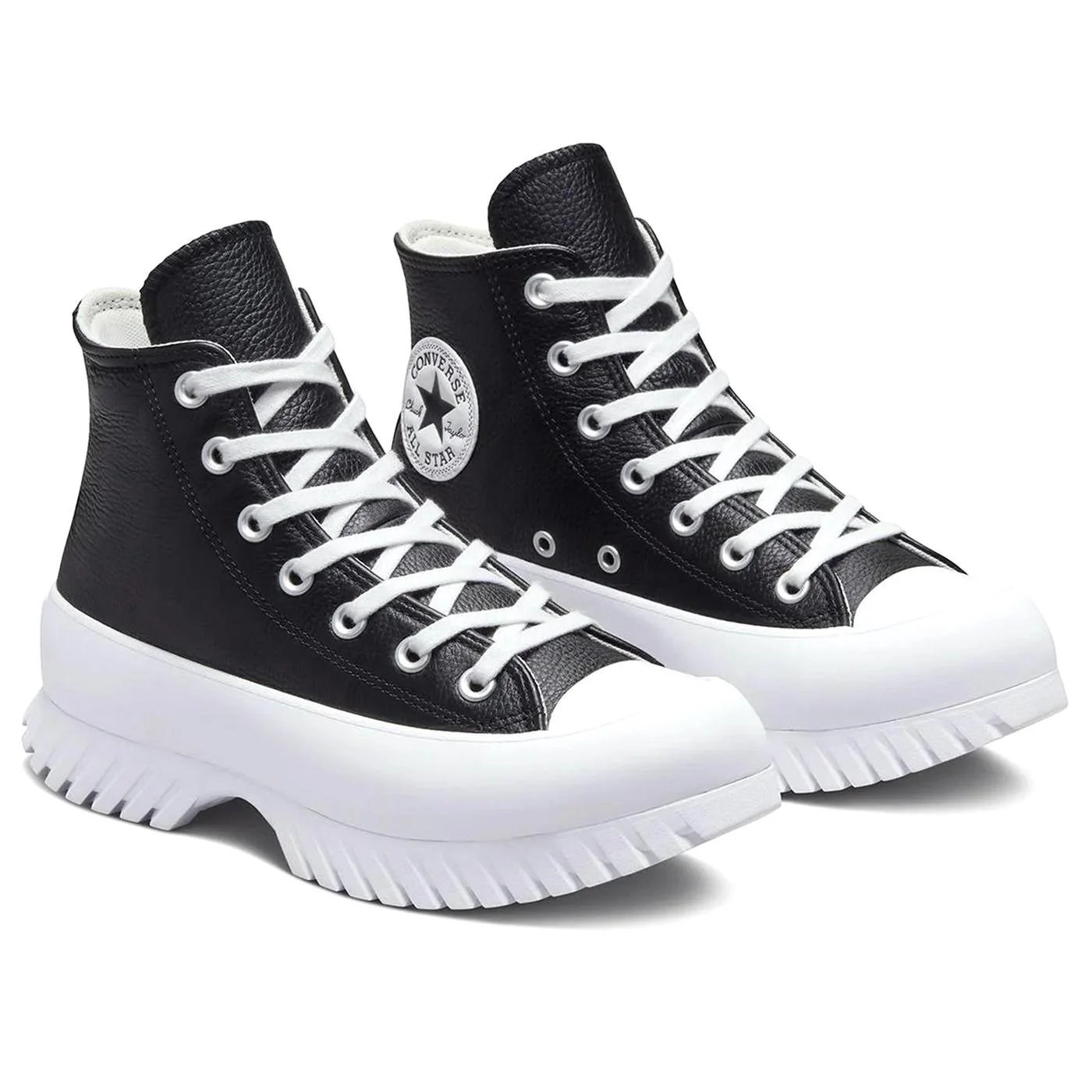 Converse Chuck Taylor All Star Lugged 2.0 Leather Kadın Sneaker Ayakkabı Siyah