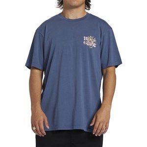 Billabong High Tide Tees Erkek T-shirt Slate Blue