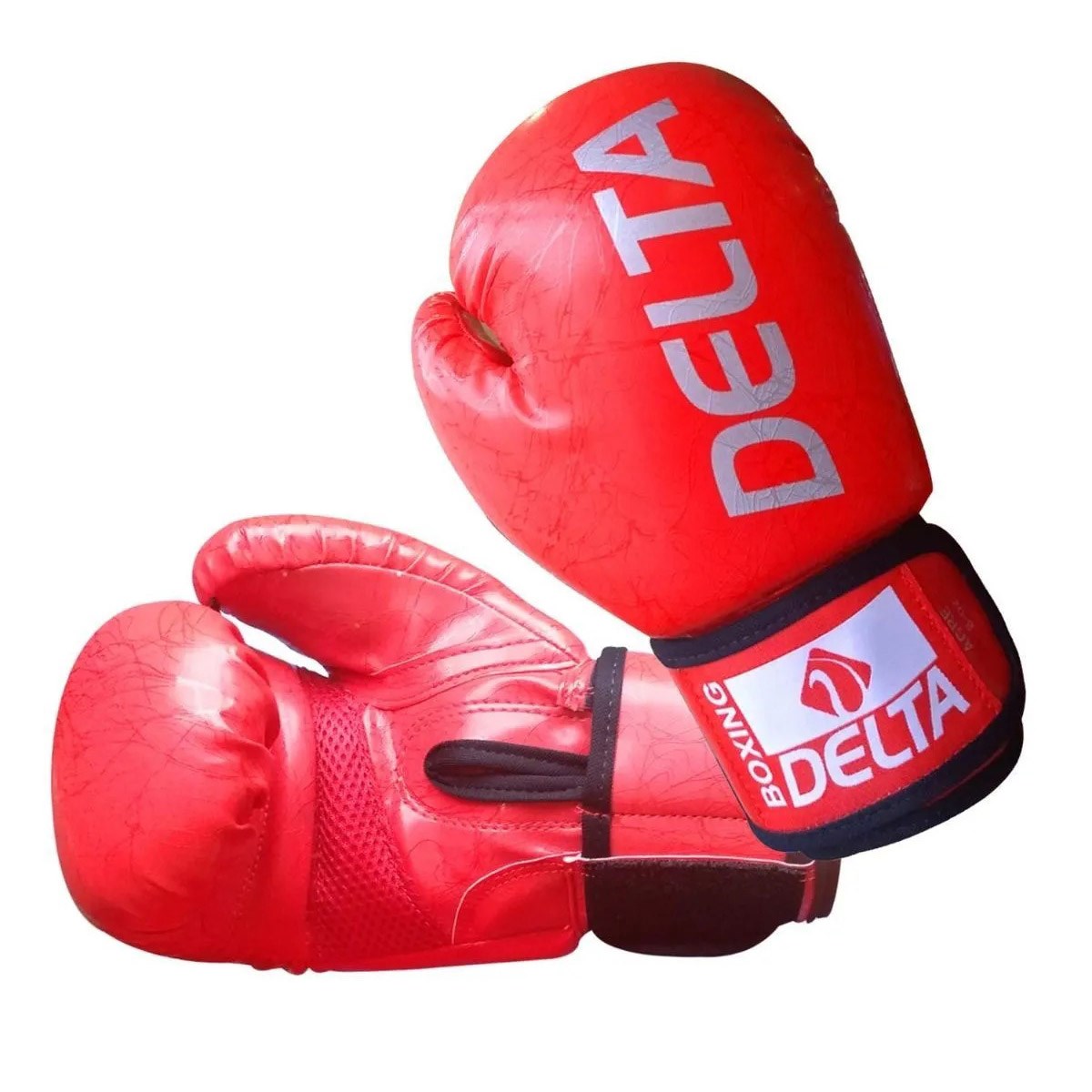 Delta Agre Deluxe PU Dura-Strong Boks Eldiveni Kırmızı