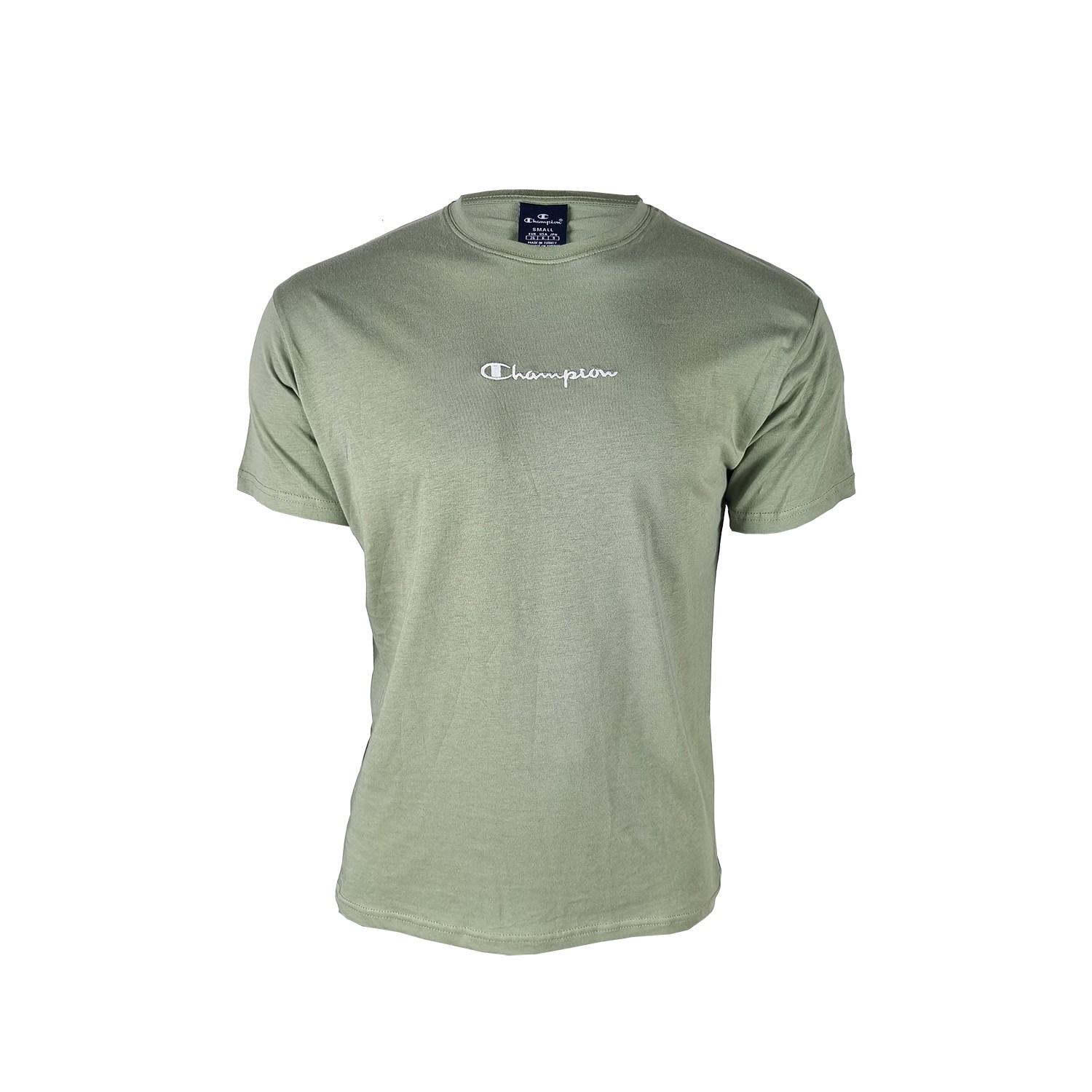 Champion Classic Combing Erkek T- Shirt Açık Yeşil