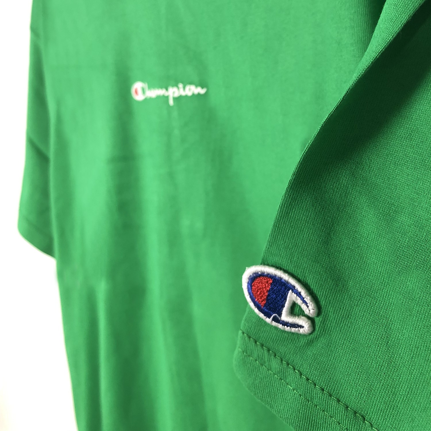 Champion Classic Combing Erkek T- Shirt Yeşil