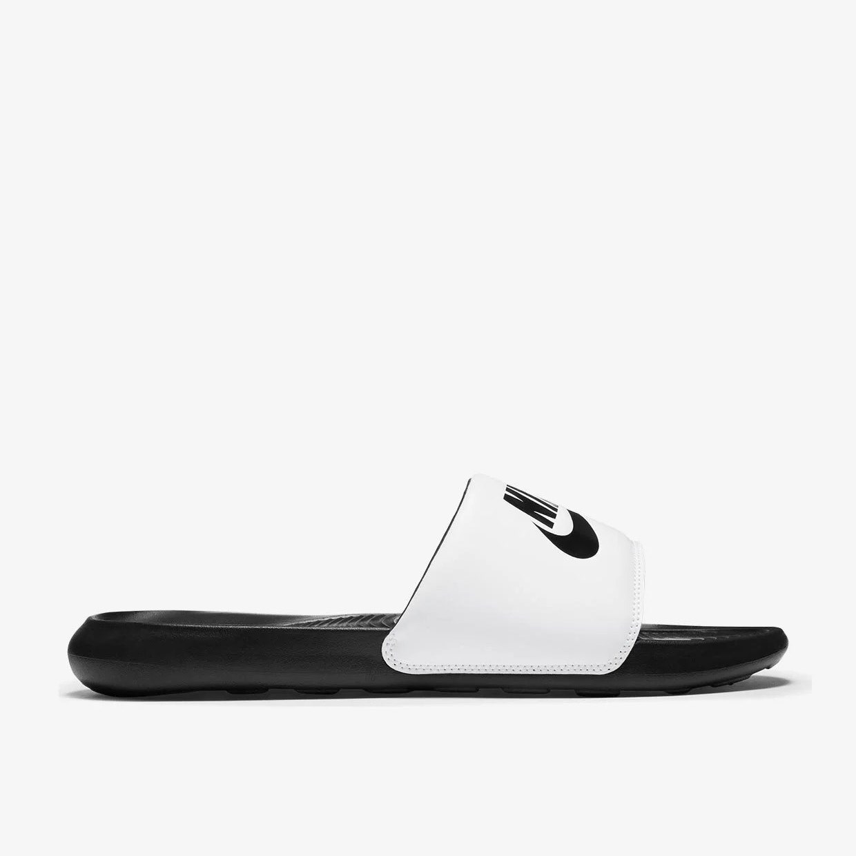 Nike Victori One Slide Erkek Terlik Black - Black - White