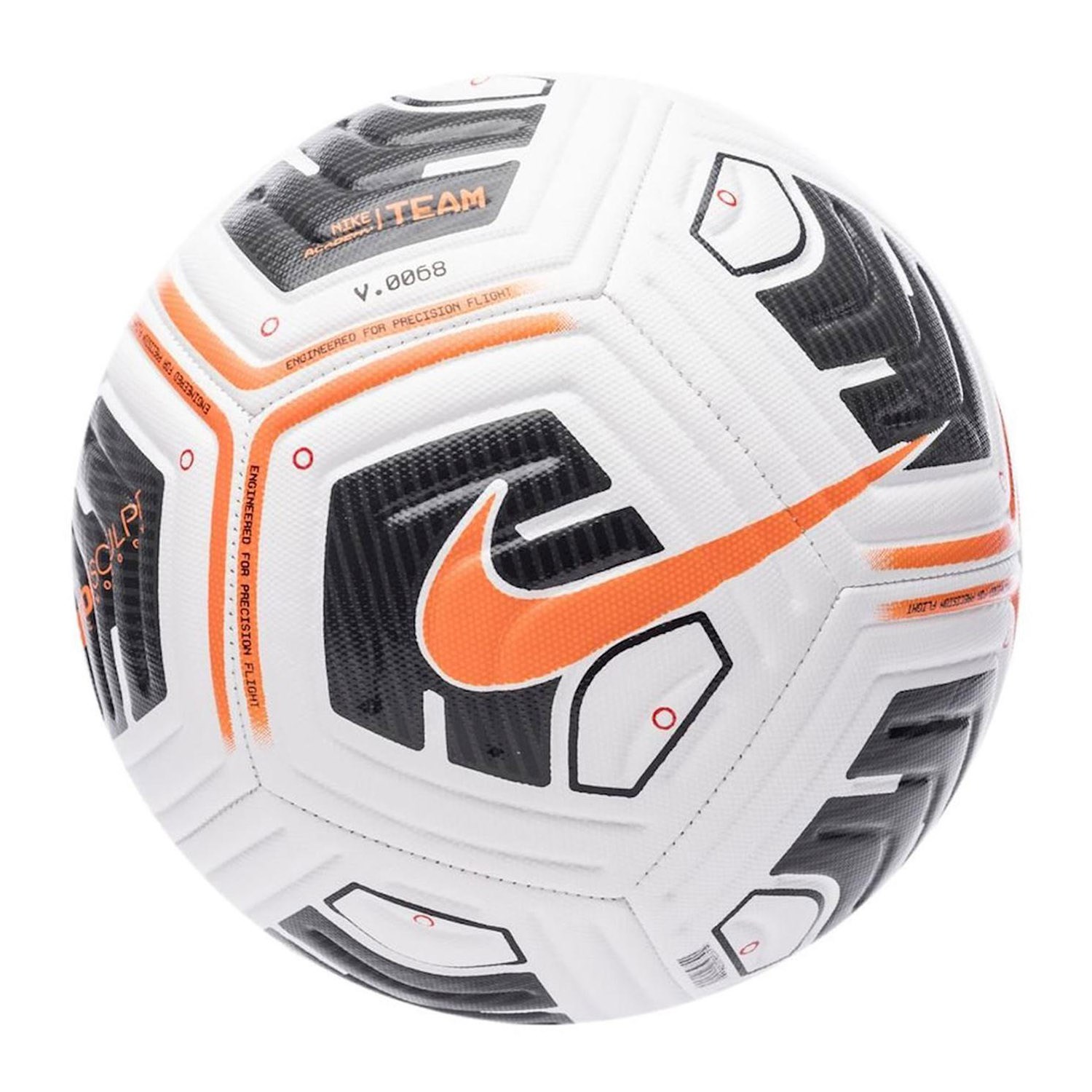 Nike Nk Academy - Team Futbol Topu White - Black - Total Orange