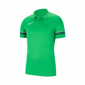 Nike M Nk Df Acd21 Polo Ss Erkek Polo T-shirt Green Spark - White- Pine Green - White