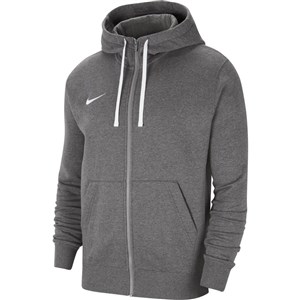 Nike M Nk Flc Park20 Fz Hoodie Erkek Sweatshirt Charcoal Heather - White - White