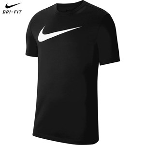 Nike Dri-Fit Park20 Ss Tee Hbr Erkek Futbol T-shirt Black - White