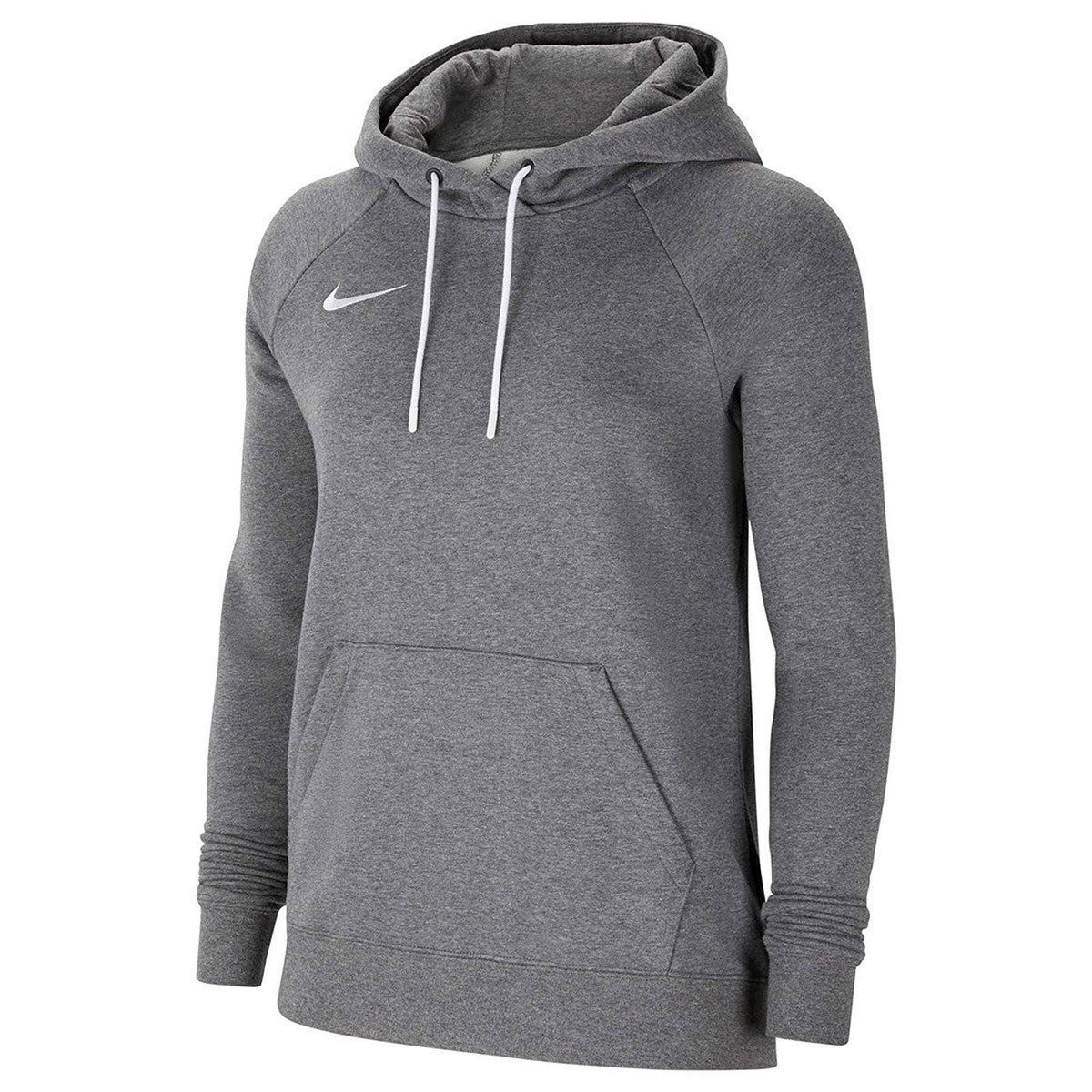 Nike W Nk Flc Park20 Po Hoodie Sweatshirt Grey
