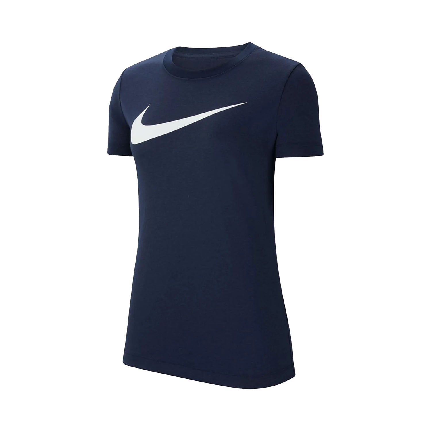 Nike Dri-Fit Park20 Ss Tee Kadın T-Shirt Lacivert