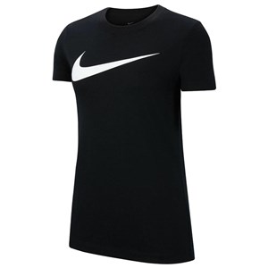 Nike Dri-Fit Park20 Ss Tee Kadın T-Shirt Black - White