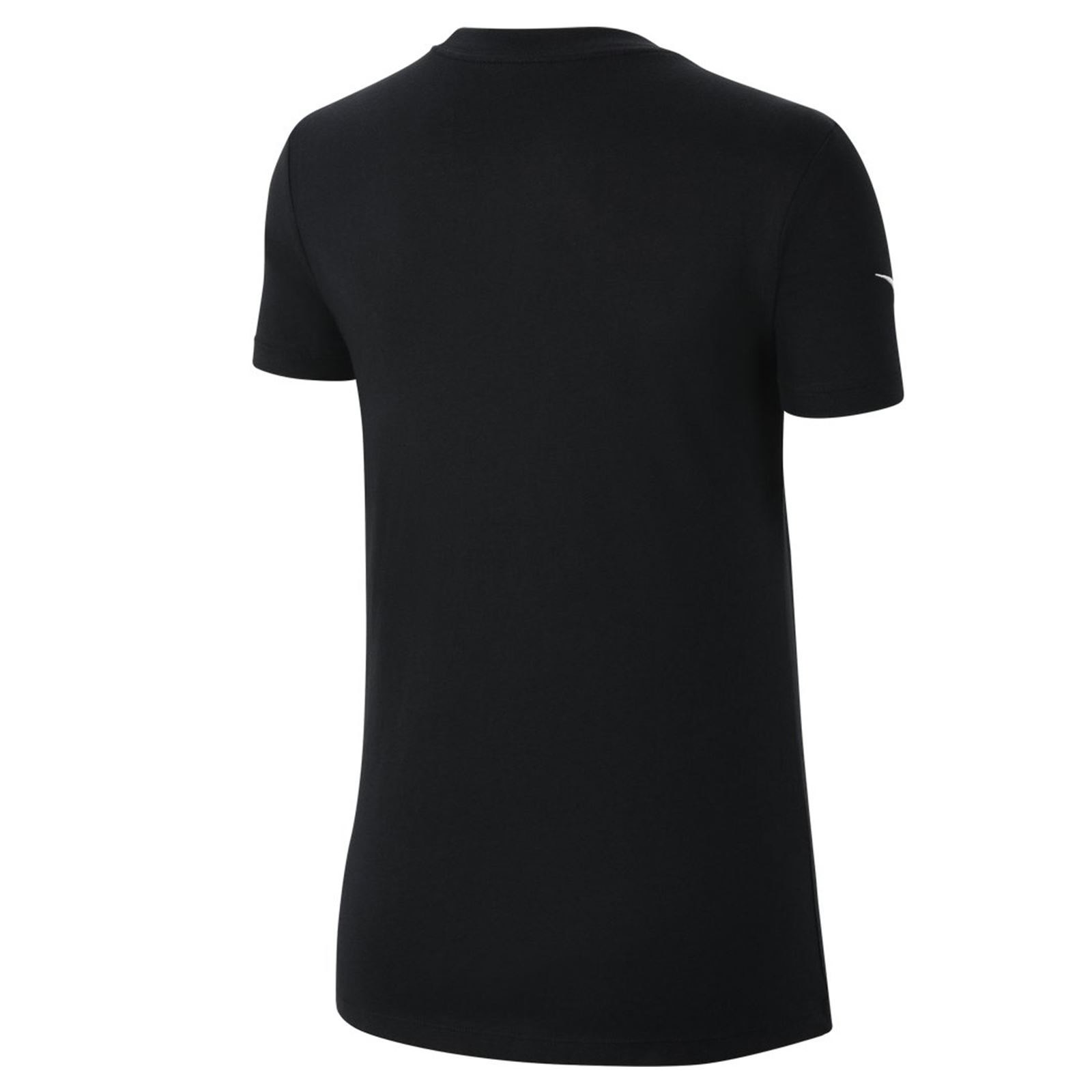 Nike W Nk Park20 Ss Tee Kadın Siyah Futbol Tişört Black - White