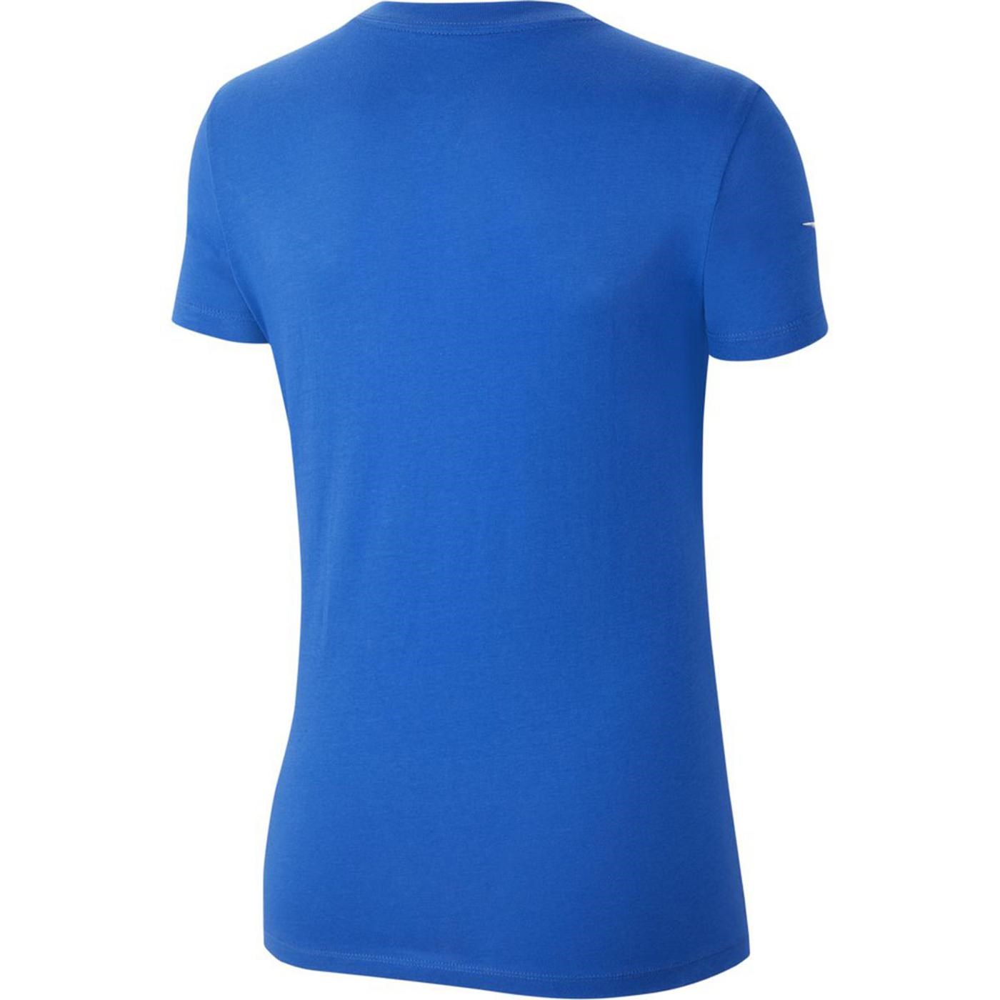 Nike W Nk Park20 Ss Tee Kadın Siyah Futbol Tişört Blue