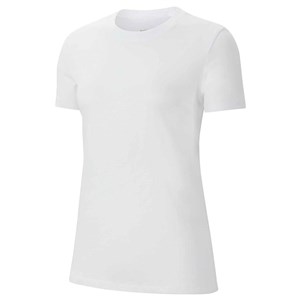 Nike W Nk Park20 Ss Tee Kadın Siyah Futbol Tişört White - Black