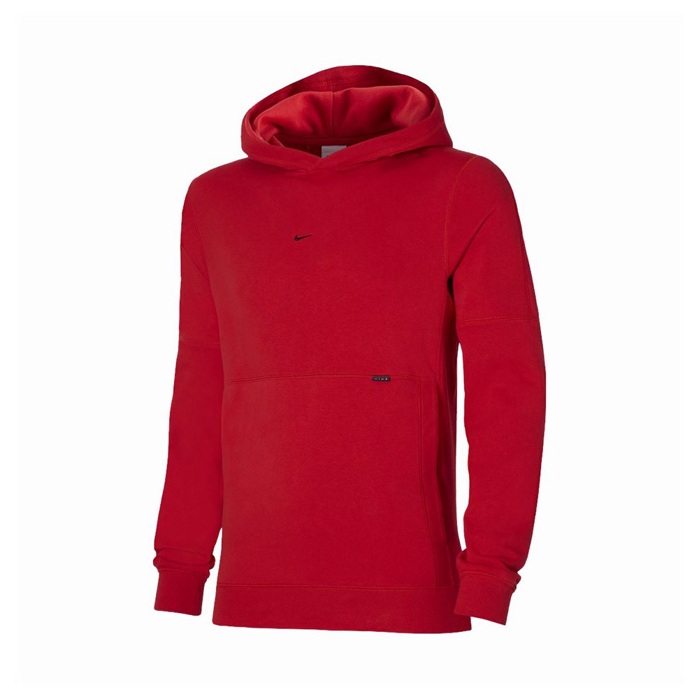 Nike M Nk Strke22 Po Hoody Erkek Futbol Sweatshirt University Red - Black