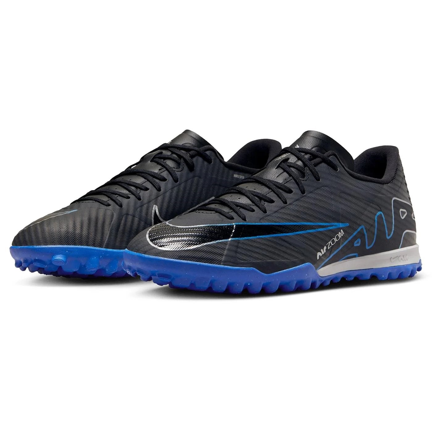 Nike Zoom Vapor 15 Academy Tf Erkek Halı Saha Ayakkabısı Siyah