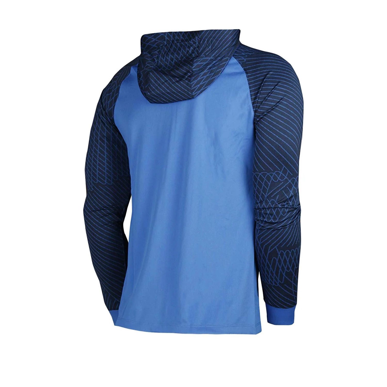 Nike Dri-Fit Strike Erkek Futbol Antrenman Ceketi Royal Blue - Obsidian - Royal Blue - White