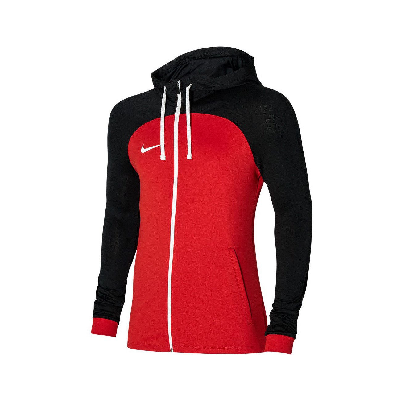 Nike Dri-Fit Strike Erkek Futbol Antrenman Ceketi University Red - Black - Antrachite - White