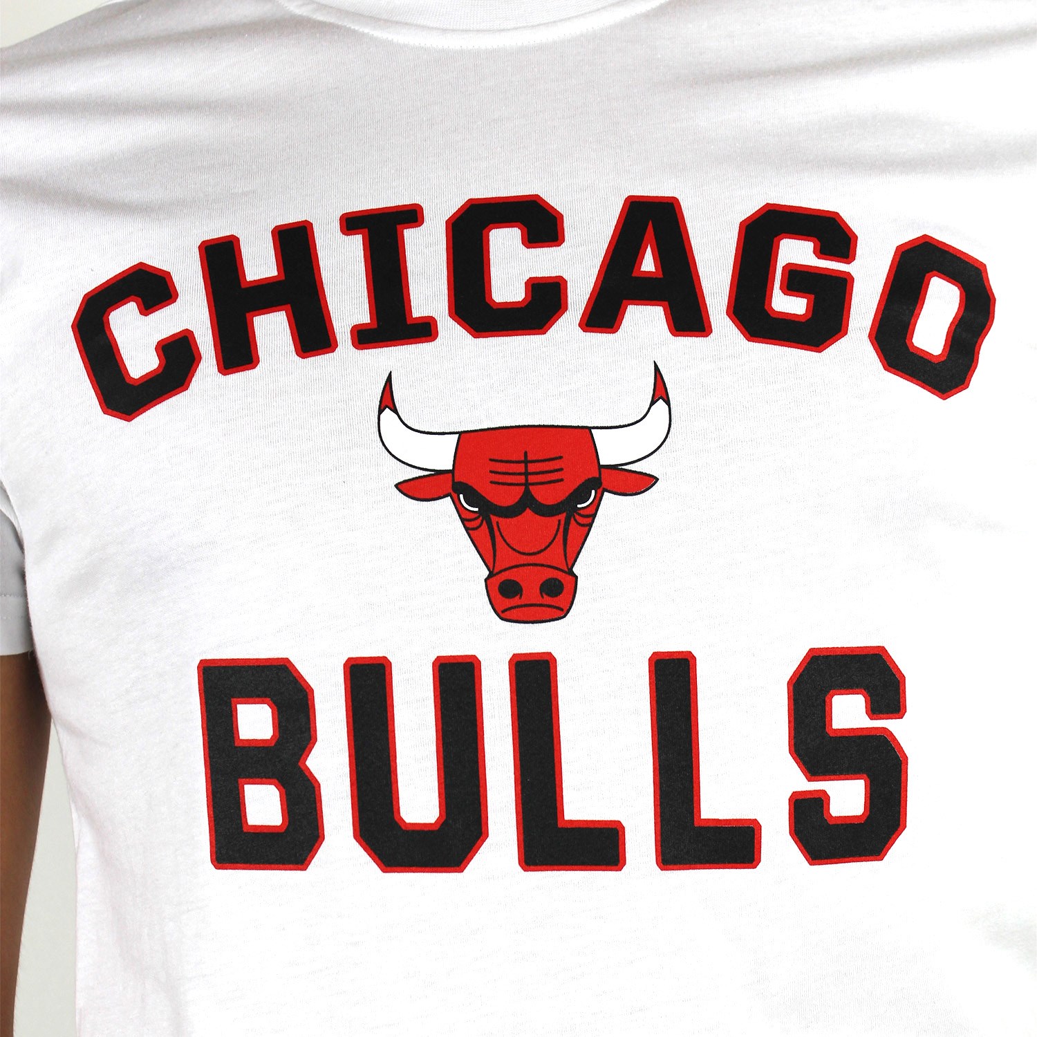 New Era Chicago Bulls Erkek T-Shirt Beyaz