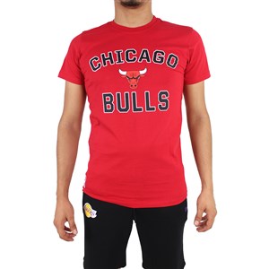 New Era Chicago Bulls Erkek T-Shirt Kırmızı