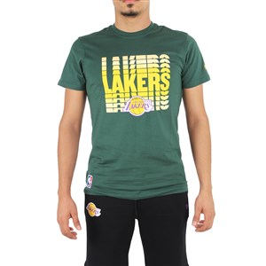 New Era Lakers Erkek T-Shirt Yeşil