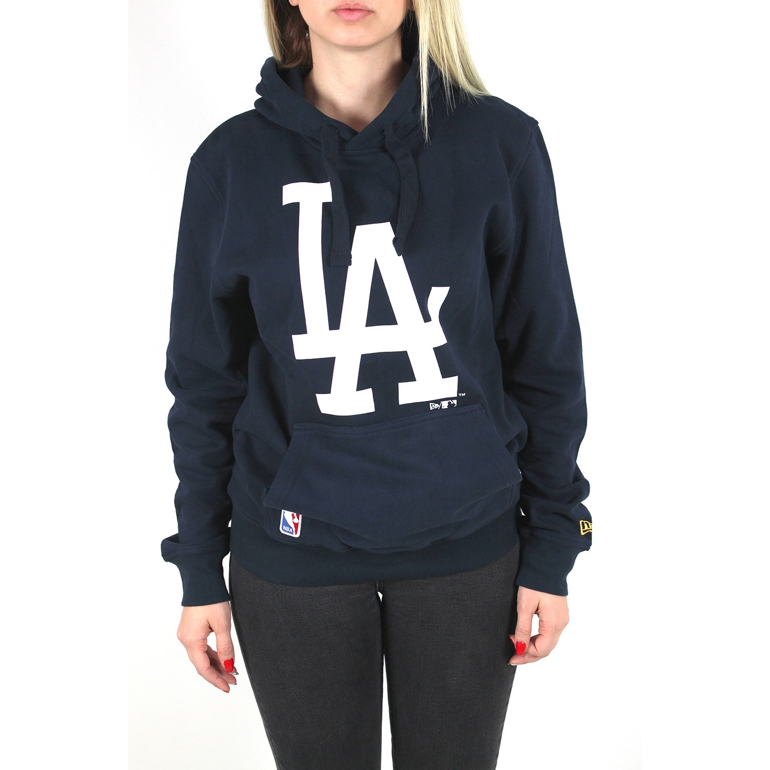 New Era L.A. Dodgers Hoody Erkek Sweatshirt Lacivert