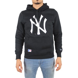 New Era New York Yankees Hoodie Erkek Sweatshirt Siyah