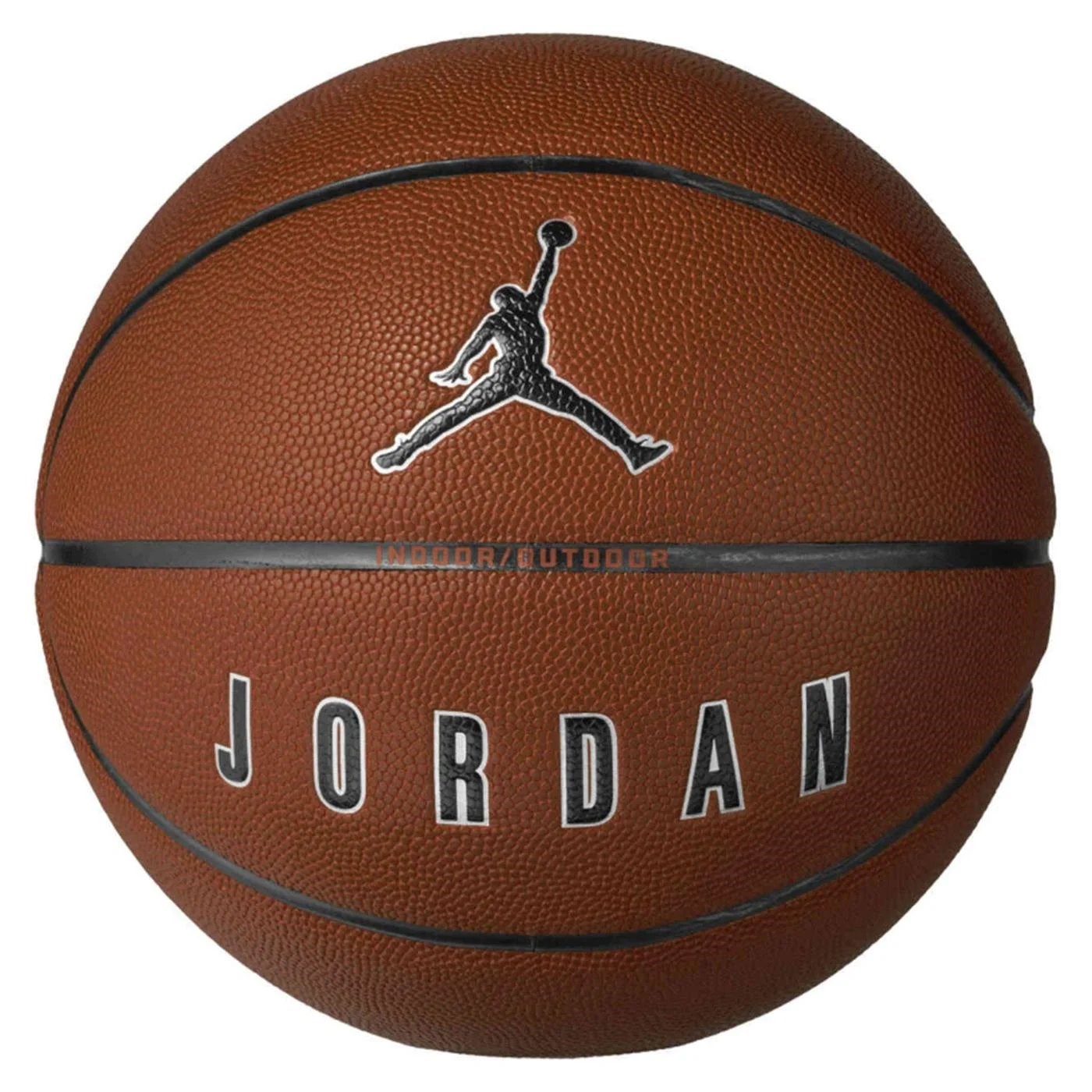 Nike Jordan Ultimate 2.0 8P Deflated Basketbol Topu Amber - Black - Metallic Silver - Black