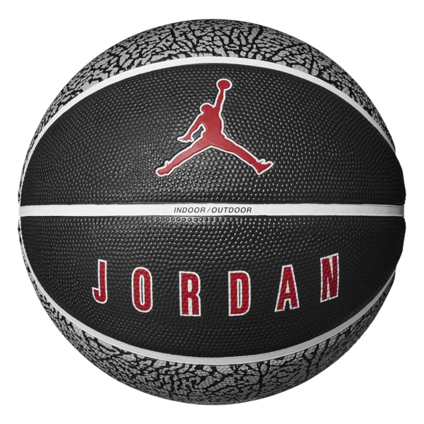 Nike Jordan Playground 2.0 8P Deflated Basketbol Topu Wolf Grey - Black - White - Vars