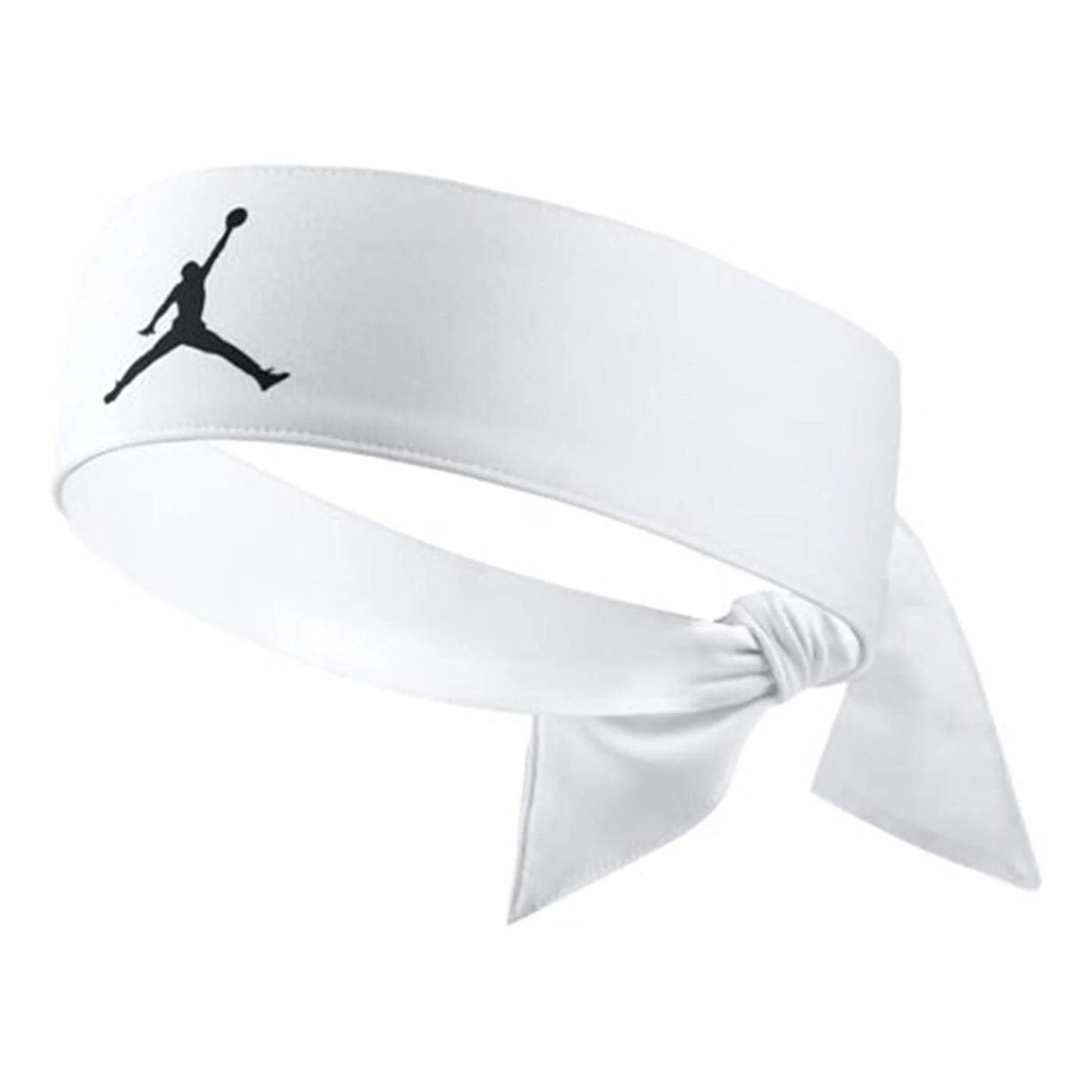 Nike Jordan NBA Jumpman Dri-Fit  Basketbol Saç Bandı White - Black