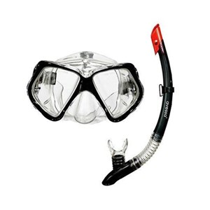 Avessa Advanced Şnorkel Maske Set Siyah