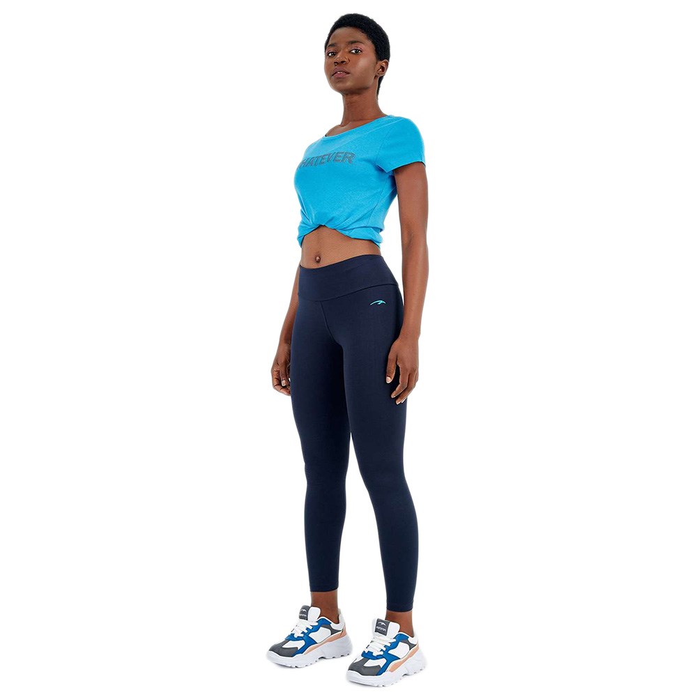 Maraton Kadın Fitness Tayt Açık Lacivert - Okyanus