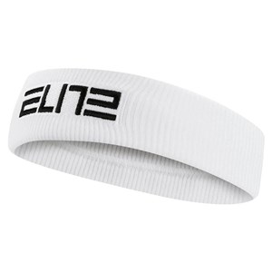 Nike Elite Headband Erkek Saç Bandı Beyaz