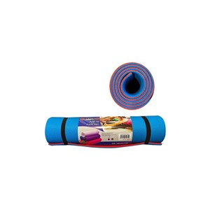 Avessa 10 mm Çift Renk Pilates Matı Mavi - Pembe