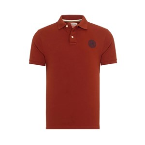 Routefield Page Erkek Polo T-shirt Bordeaux