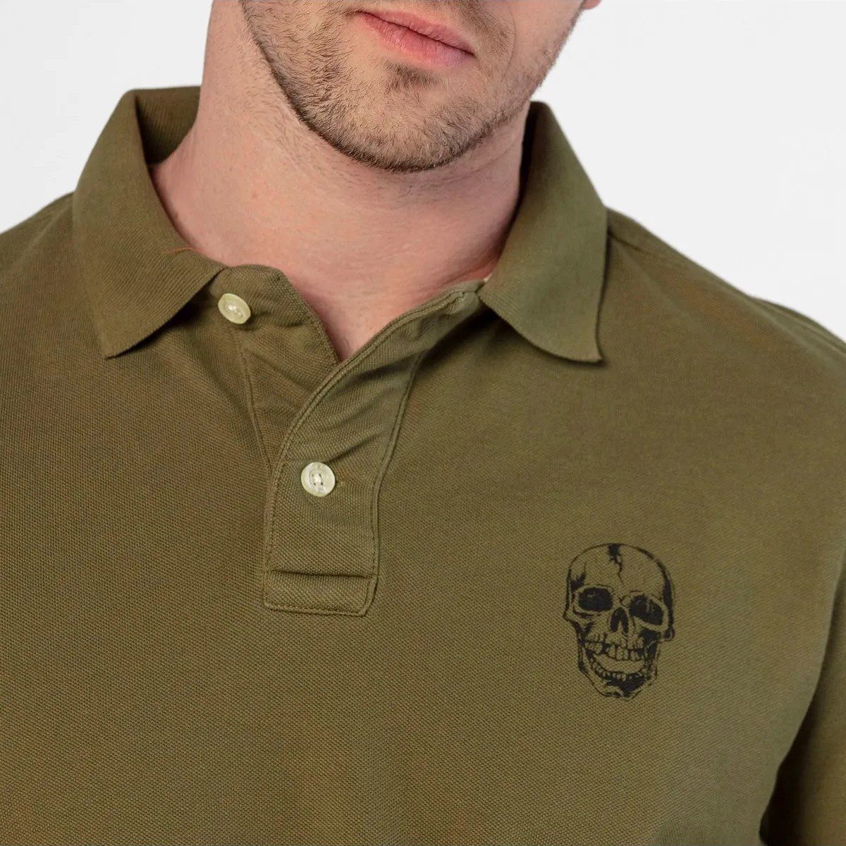 Routefield Pave Erkek Polo T-shirt Military