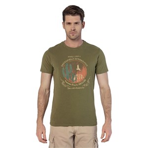 Routefield Theo Erkek T-shirt Military