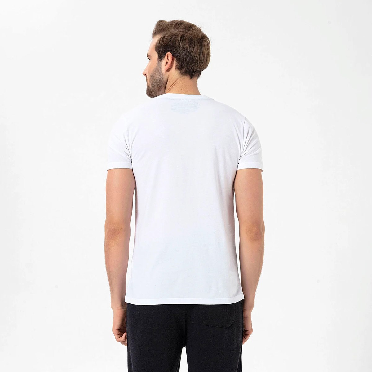 Routefield Theory Erkek T-shirt Beyaz