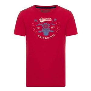 Routefield Track Tshirt Red
