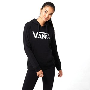 Vans Classic V II Hoodie Kadın Sweatshirt Siyah