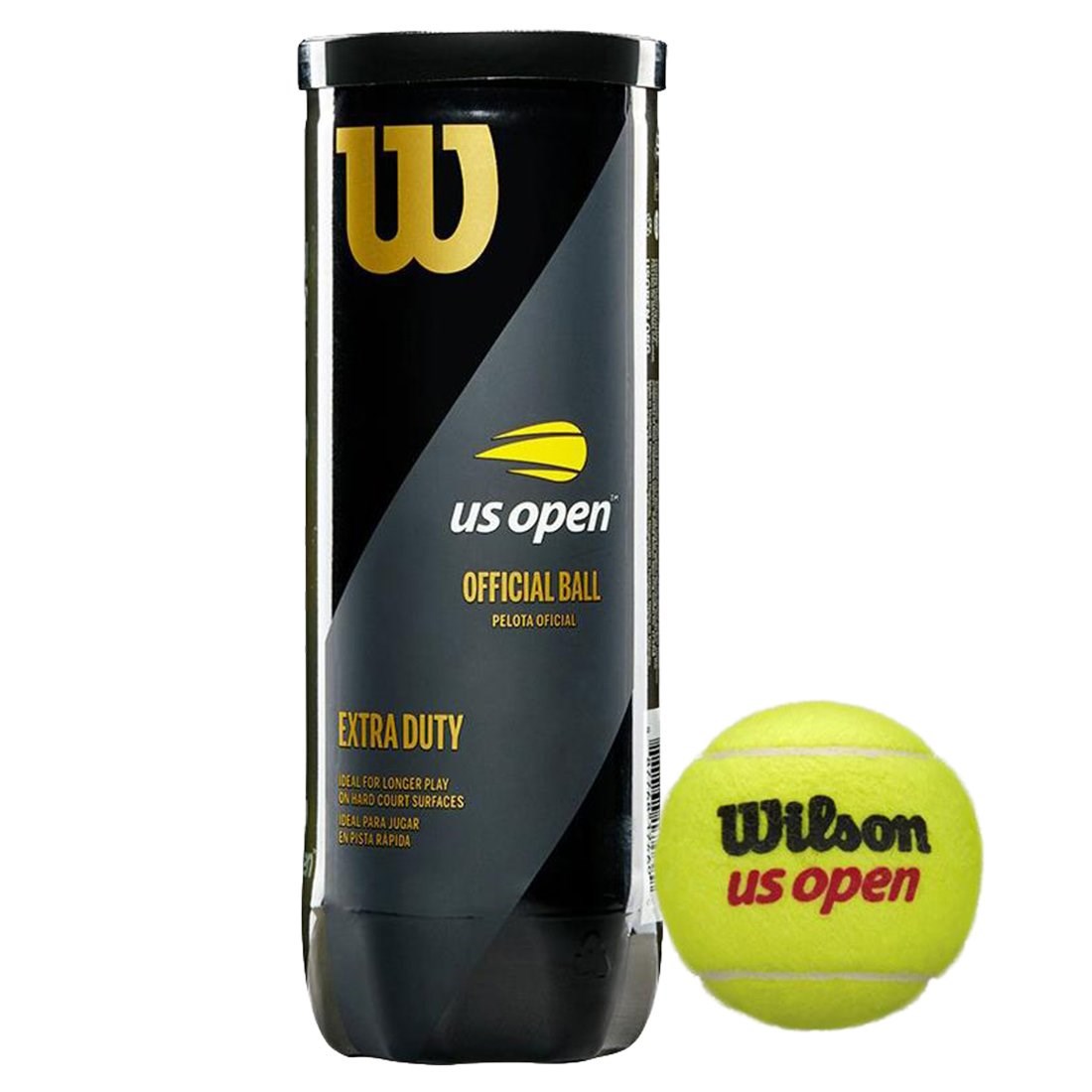 Wilson Wrt 106200 Us Open Tenis Topu 3'lü Yeşil
